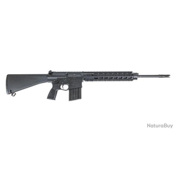 Carabine PSA Sabre AR-10 Rifle Billet 20" .308 Rifle w/ 12.5" Quad Rail & A1 Stock