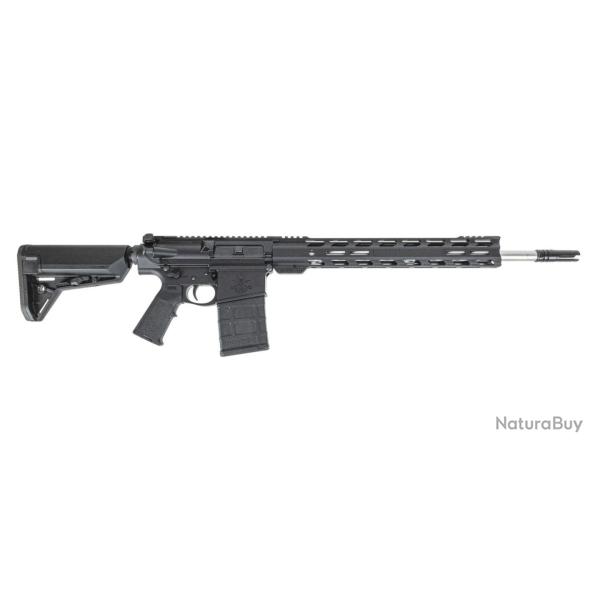 Carabine PSA Sabre AR-10 Rifle Forged 18" .308 w/ 15" Knurled Slant Rail & Magpul SL-S Stock