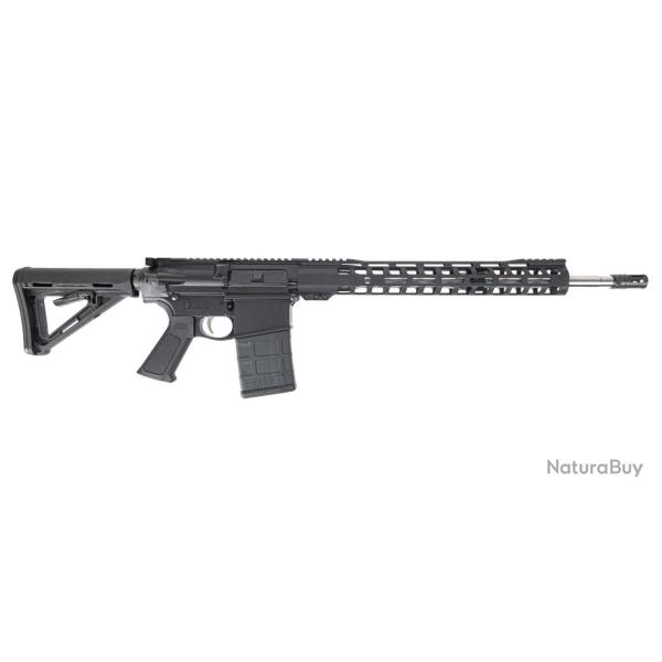 Carabine PSA Gen3 PA10 18" Mid-Length .308 WIN 1/10 Stainless Steel 15" Lightweight M-Lok MOE EPT Ri