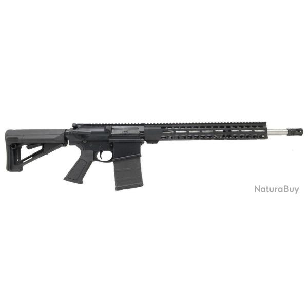 Carabine PSA Gen3 PA10 18" Mid-Length .308 WIN 1/10 Stainless Steel 15" Lightweight M-Lok STR SSA-E 