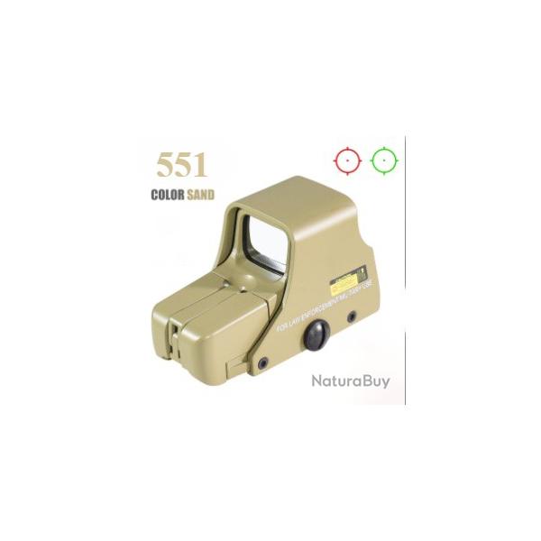 DulG45 Loupe HD 5X Pliable, Rabat latral -** 551 Tan LIVRAISON GRATUITE