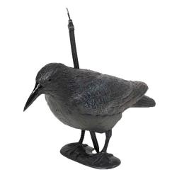 Appelant Corneille peinte 38 cm FRITZMANN