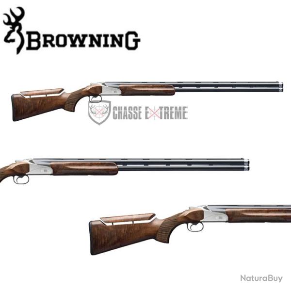 Fusil BROWNING B825 Sporter Adjustable Trap Forearm 81cm Cal 12/76