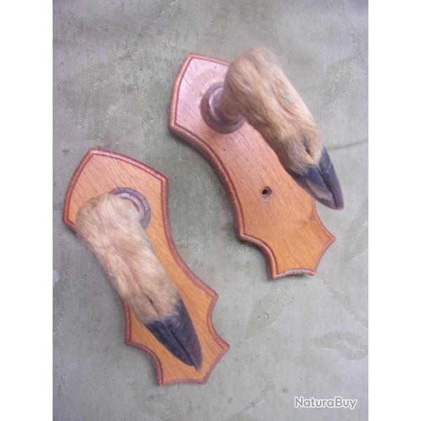 ratelier porte-fusil pattes une arme 11 cm de haut