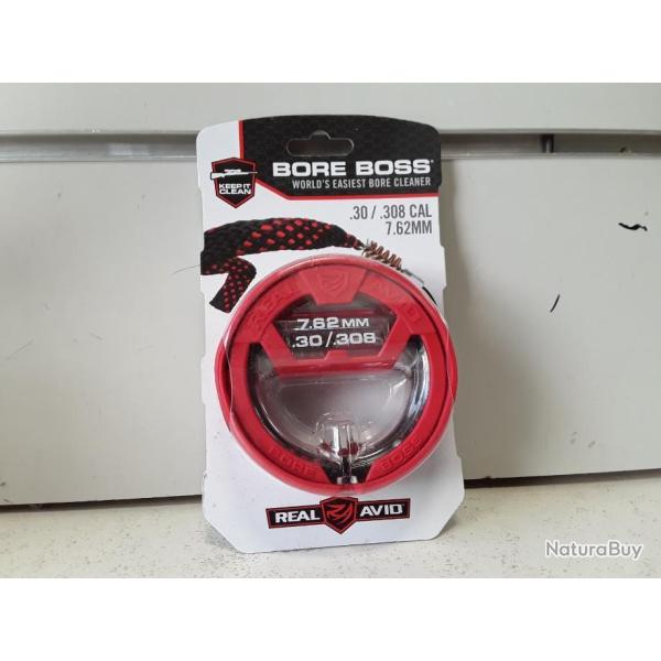 Cordon de nettoyage Real avid BORE BOSS  cal .30/ 308   7,62mm