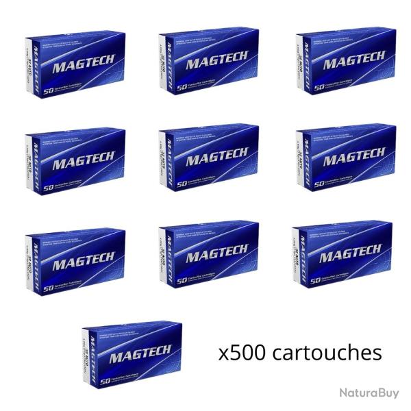Munitions MAGTECH cal.32 auto fmj 71gr par 500