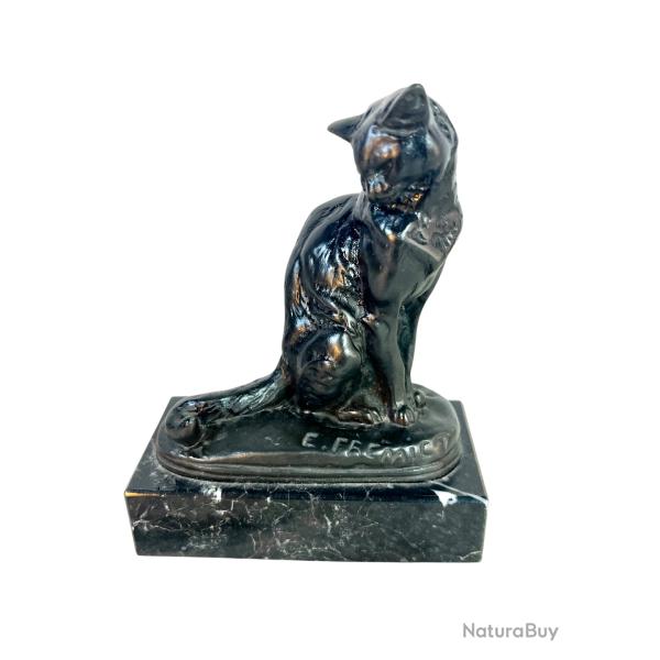 Sculpture Fremiet chat