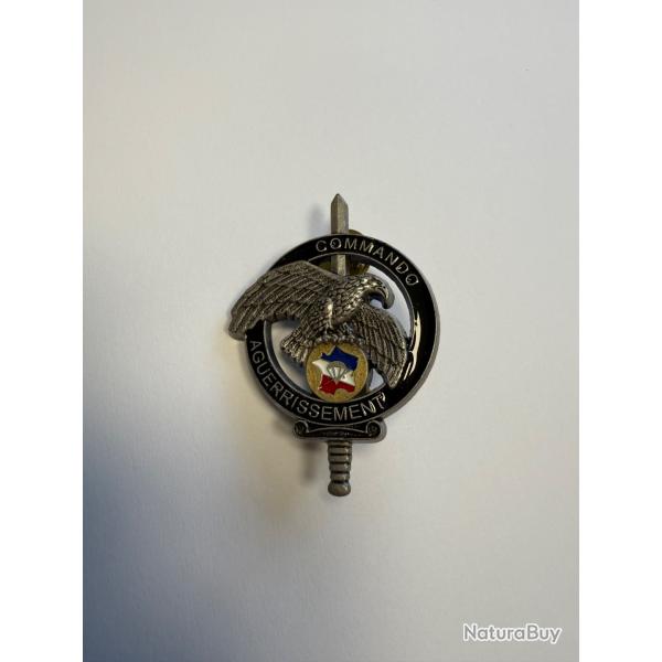 Brevet  COMMANDO AGUERISSEMENT