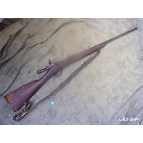 fusil de chasse sur base Gras 1866  canon lisse