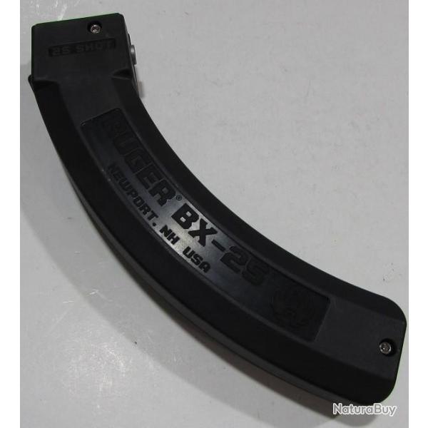 chargeur Ruger 10/22 BX-25 en 22lr, capacit� 25 cartouches neuf