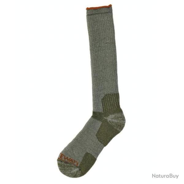 CHAUSSETTES HAUTES 70% LAINE MERINOS - ULTRA KNEE HIGH - GATEWAY 35-38