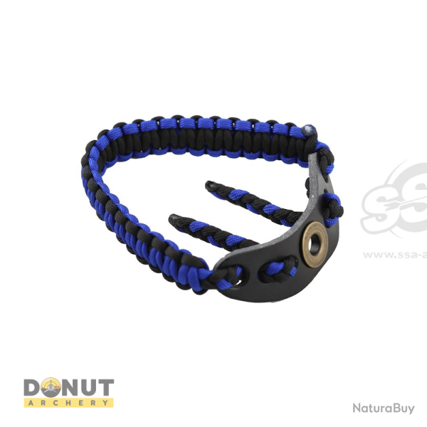 Dragonne Tir � l'Arc Easton Deluxe Paracord Diamond - Bleu