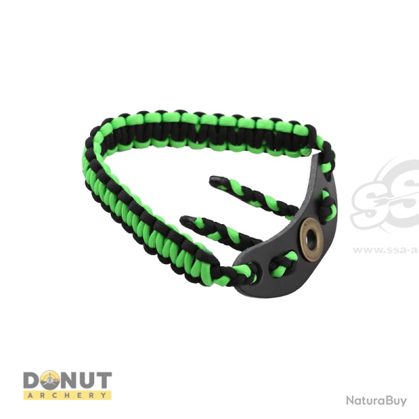 Dragonne Tir � l'Arc Easton Deluxe Paracord Diamond - Vert