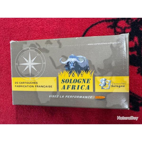 Sologne Africa 458 win mag GPA Blinde 452 grs (x20)