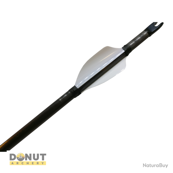 Plumes de fl�che Xs Wings 40mm - Blanc / Droitier