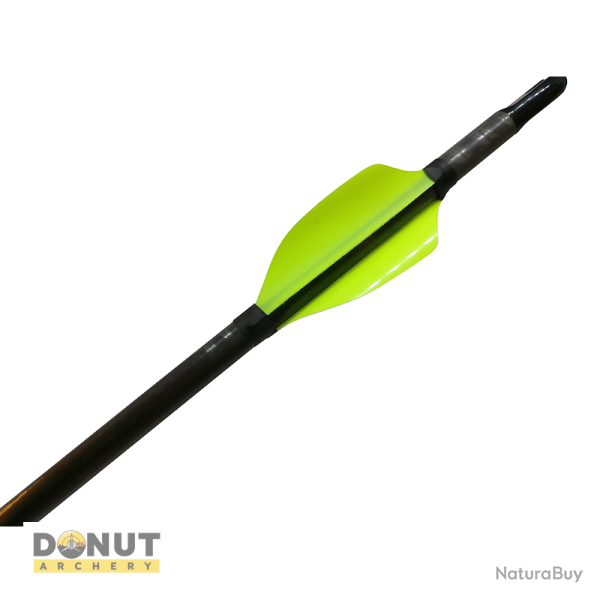 Plumes de fl�che Xs Wings 40mm - Vert Fluo / Droitier