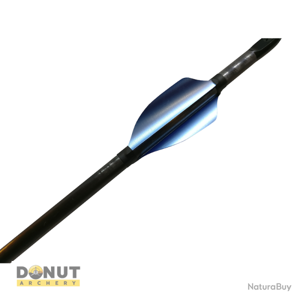 Plumes de fl�che Xs Wings 40mm - Bleu Ciel Metallique / Droitier
