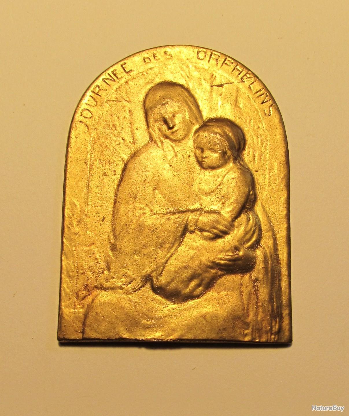 Médaille De Table Vendue Au Profils De Oeuvre Nationale Des Orphelins De La Guerre P 2126 C 8