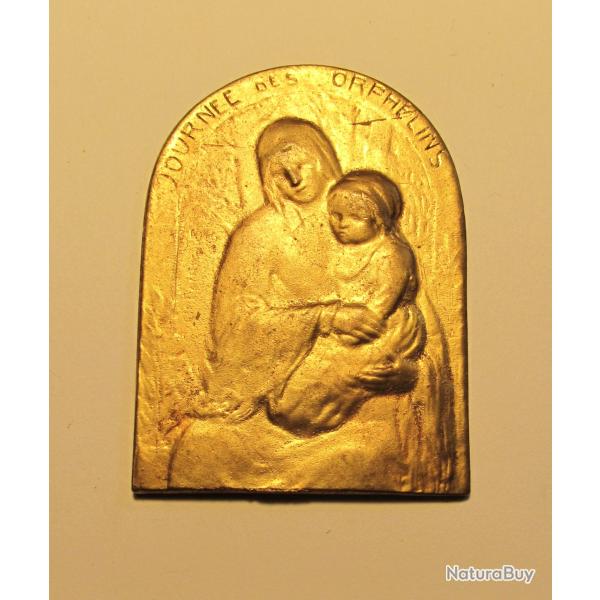 (521) M�daille "Journ�e Des Orphelins", guerre 1914-1915-1916