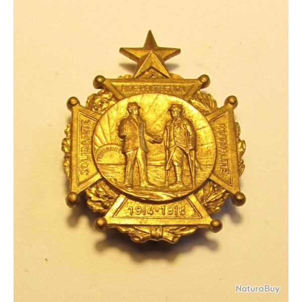 (522) M�daille "Solidarit� aide protection mutualit�" sign�e ME