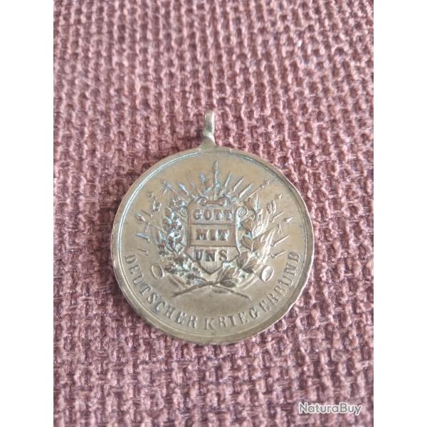 Medaille allemande guerre de 1870 v�t�ran
