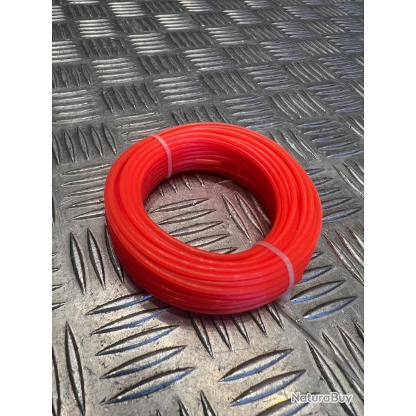 fil coupe rond nylon coupe bordure debroussailleuse 15 m X diam 2,5 mm marque silex