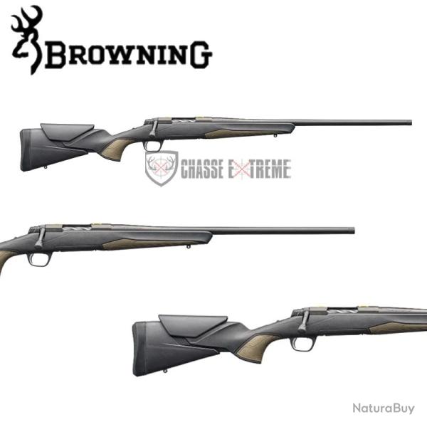Carabine BROWNING X-Bolt 2 Distance Varitech Black Adjustable Threaded 22.8" Cal 30-06 Sprg
