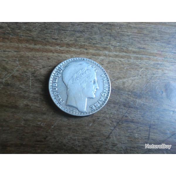 piece 10  francs  turin  argent / 1930