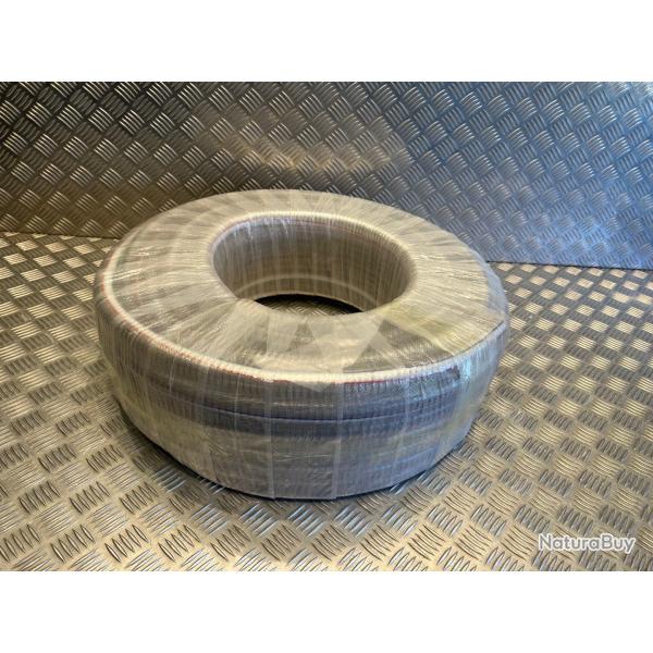 tuyau aspiration spirale acier tresse pour pompe eau Silex diam int de 25 mm longueur 50 metres