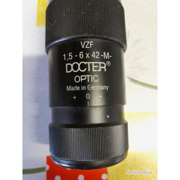 Lunette  rail variable Docter optic 1,5 - 6 X 42 M VZF
