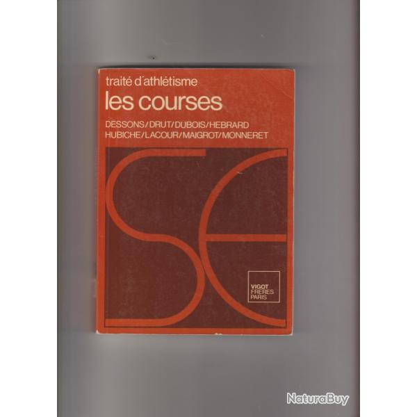 trait d'athletisme les courses,n3dessons,drut,dubois,hbrart,hubiche,lacour,maigrot,monneret,sport