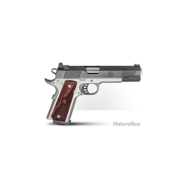 Pistolet SPRINGFIELD ARMORY 1911 Ronin Calibre .45ACP INOX NOIR Canon 4.25''