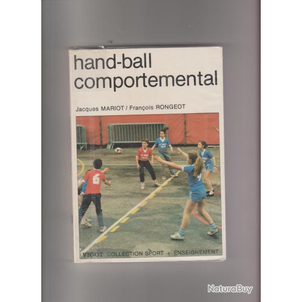 hand-ball comportemental n�73,jacques mariot et fran�ois rongeot,sport