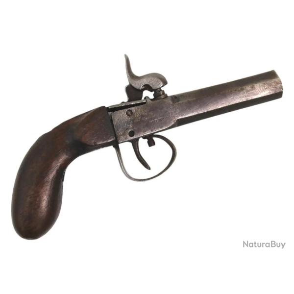 PISTOLET DE COFFRE EPOQUE LOUIS PHILIPPE