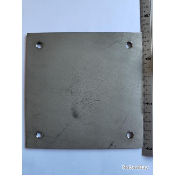 Support Plateau � canards - T�les INOX A4 MARIN - Dimensions : 13 cm x 13 cm - �p : 3 mm - Qtit� : 5