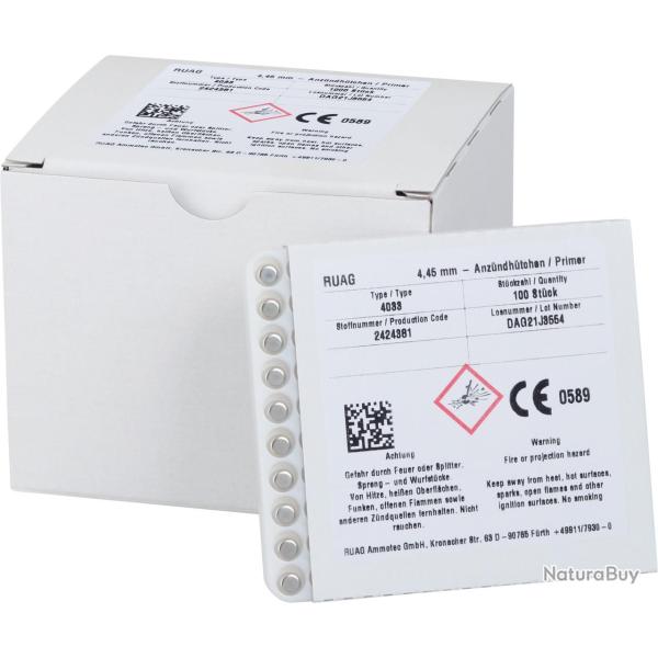 AMORCES RWS SMALL RIFLE X100