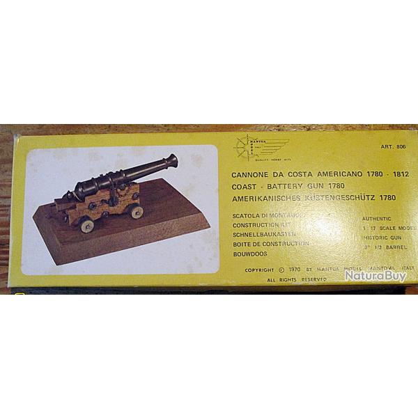 Maquette de Canon de Marine Mantua