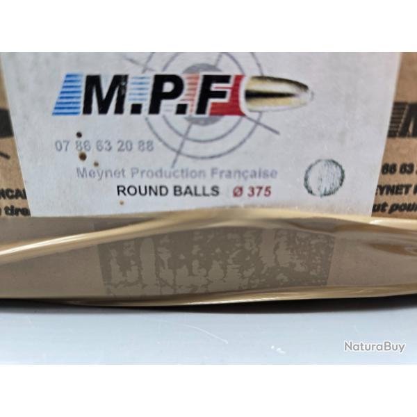 Boite de 250 balles rondes MPF 375