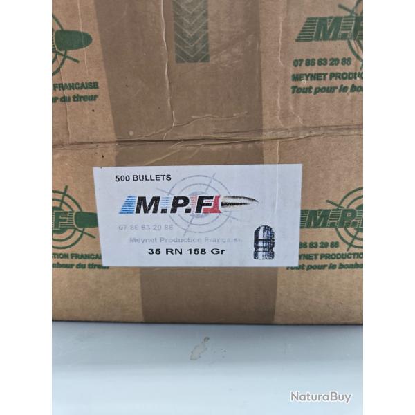 500 Ogives MPF 35 RN 158grs