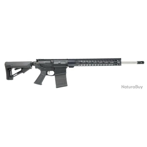 Carabine PSA Gen3 PA-10 Rifle 20" Rifle-Length Stainless Steel LTWT M-Lok STR 2-Stage