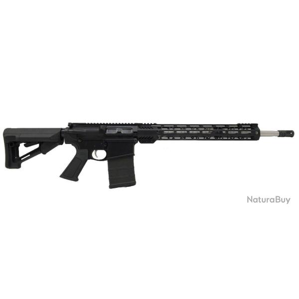 Carabine PSA Gen3 PA-10 Rifle 18" Mid-Length .308 1:10 Stainless 15" LTWT M-Lok STR 2-Stage