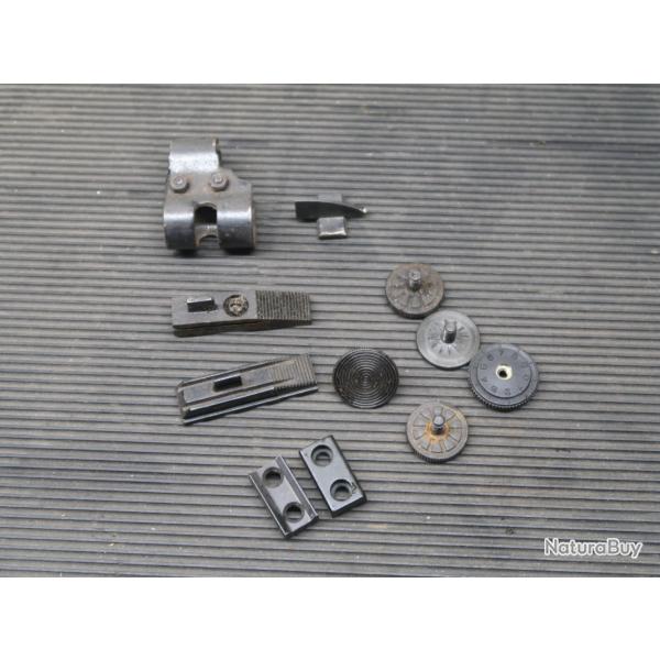 Lot de pi�ces de hausses et guidon diverses et inconnues REF 31/2025