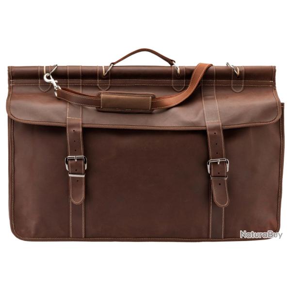 Sac de battue en cuir marron - Country Sellerie