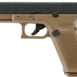 R&eacute;plique GLOCK 17 GEN5 BBS 6MM CO2 - 2,0 J BLACK COYOTE