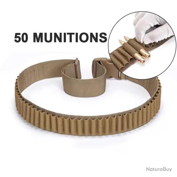 CARTOUCHI�RE 50 EMPLACEMENTS - ARMES RAY�ES - SABLE - LIVRAISON GRATUITE