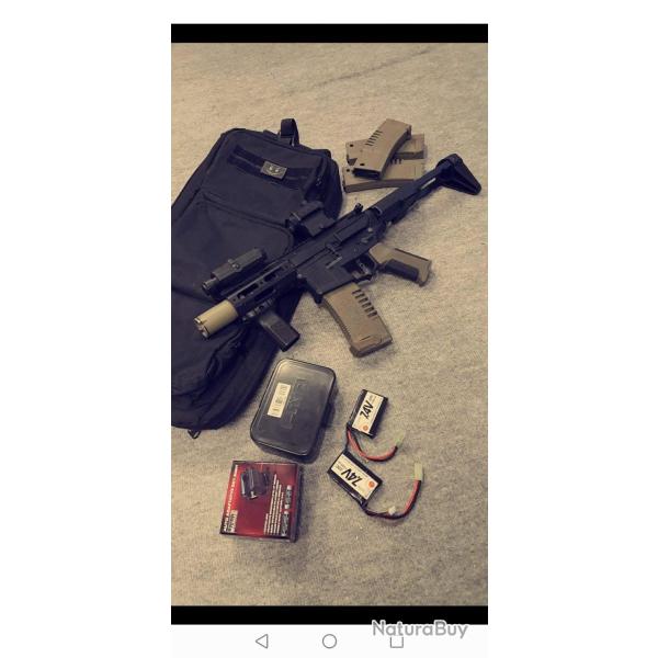Lot de r�pliques airsoft