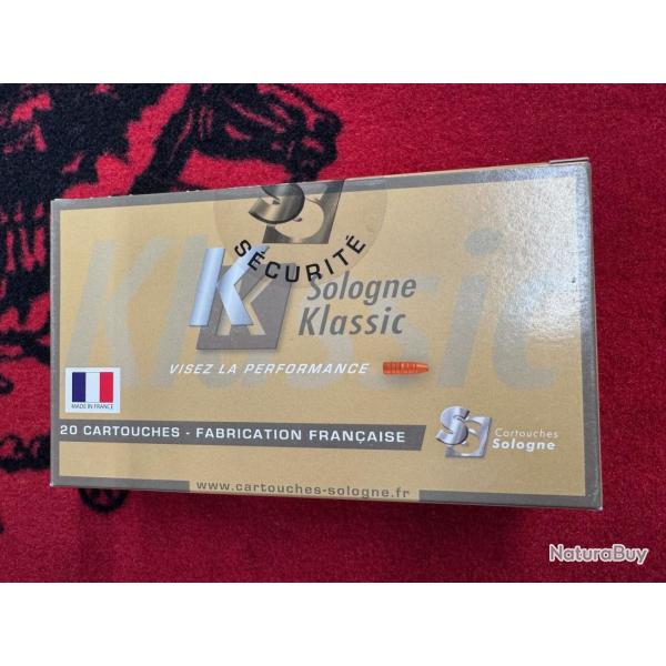 Sologne Nosler BT 280 rem 150 grs (x20)