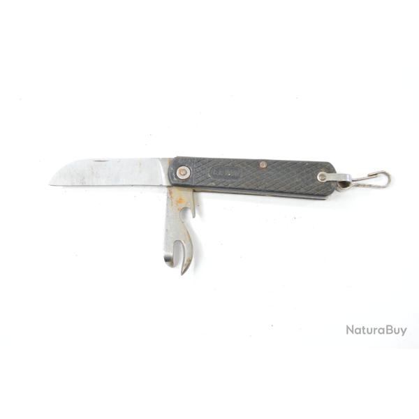 Couteau de poche militaire Amr�e Grec Gr�ce 1990. Surplus parachutiste HELLAS SAPA