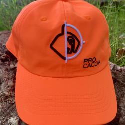Casquette PRO CACCIA Cima Orange Fluo