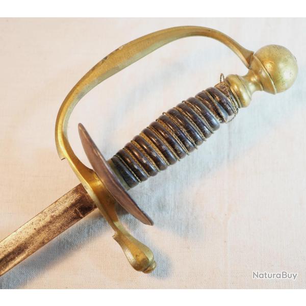 �p�e �poque RESTAURATION � pommeau boule - remontage - ref CAB25EPE002